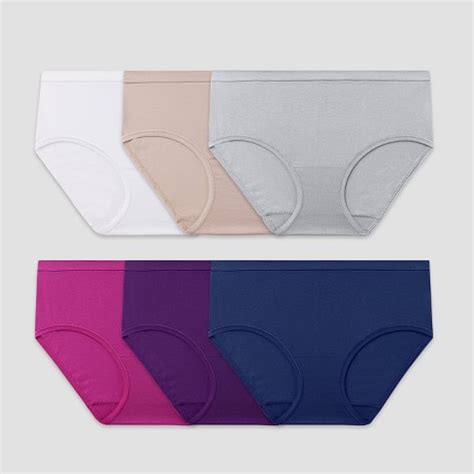 fruit of the loom women's seamless underwear|More.